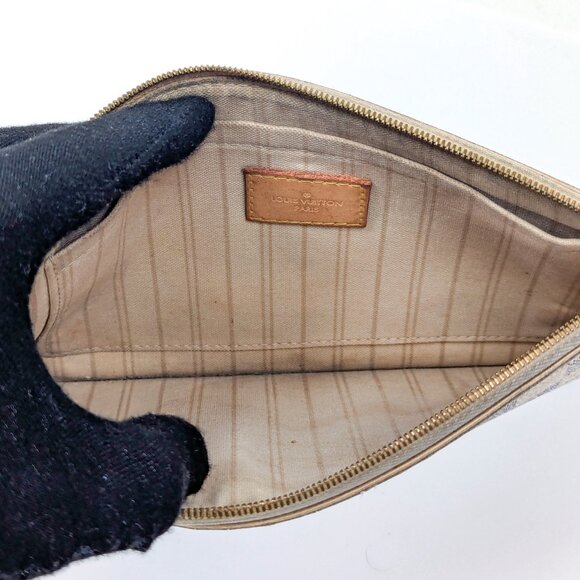 LOUIS VUITTON Damier Azur Neverfull Pouch - Picture 7 of 13